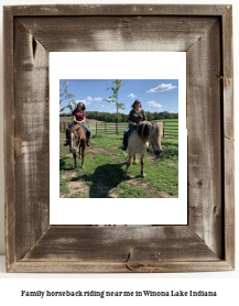 family horseback riding near me in Winona Lake, Indiana